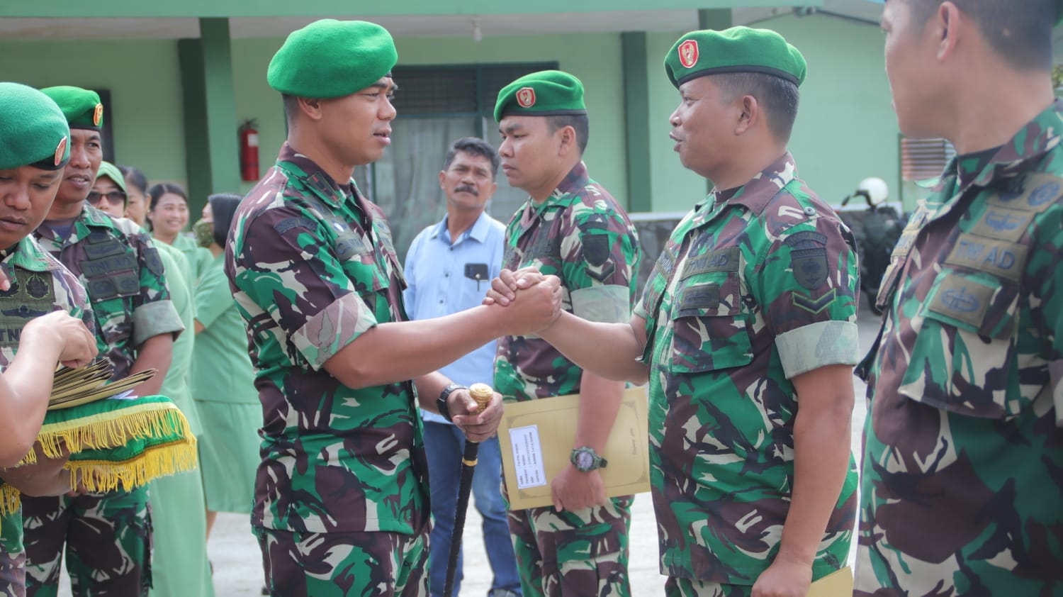 Dandim Pimpin Apel Pindah Satuan