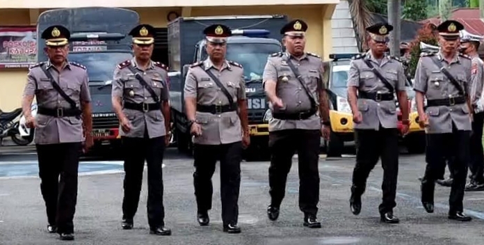 Tiga Jabatan di Mapolres Diserahterimakan