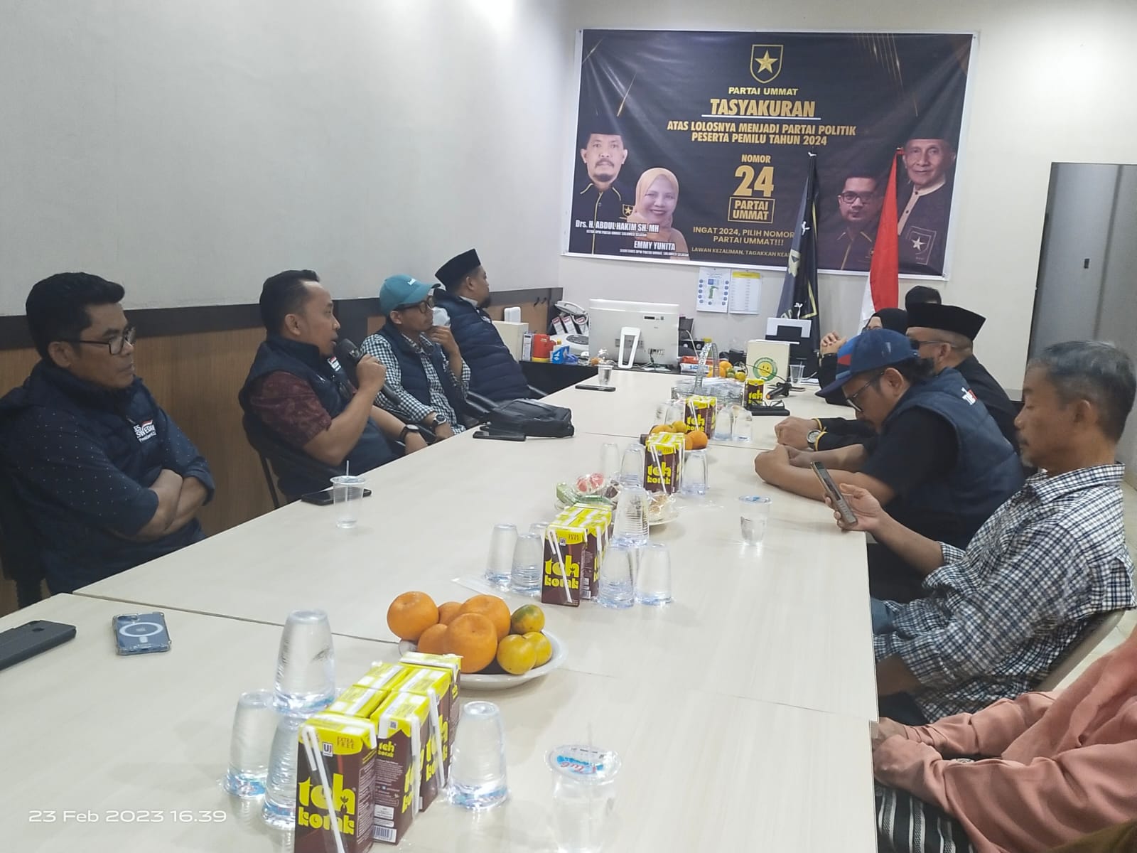 DPP Mileanies Silaturahmi ke DPW Partai Ummat Sulsel