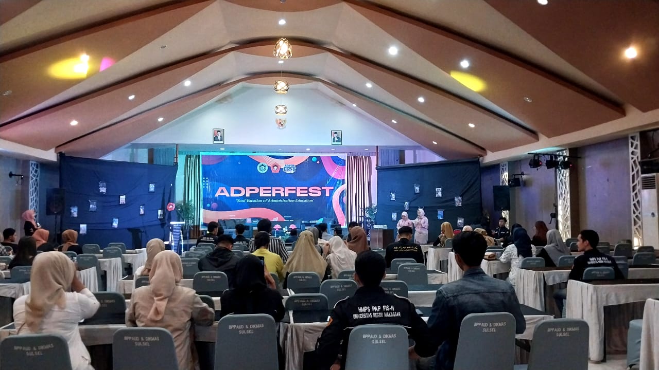HMPS PAP FIS-H UNM Sukses Gelar Adperfest