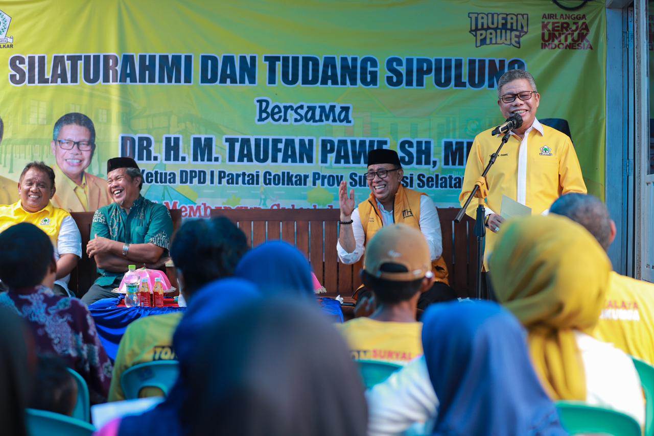 TP Sisir Kabupaten Sinjai dan Bulukumba Kampanyekan Airlangga