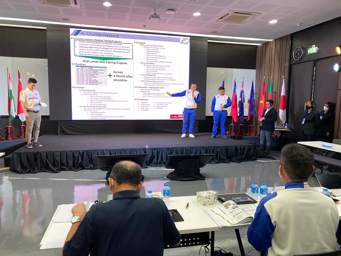 Instruktur AHM Raih Tiga Gelar Juara di Kompetisi Safety Riding Asia & Oceania
