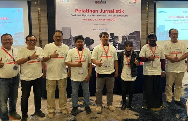 Telkom Dorong Peningkatan Kualitas Jurnalis Melalui Pelatihan Jurnalistik
