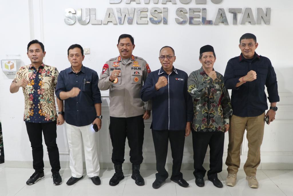 Polda dan Bawaslu Diskusikan Penegakan Hukum Pemilu