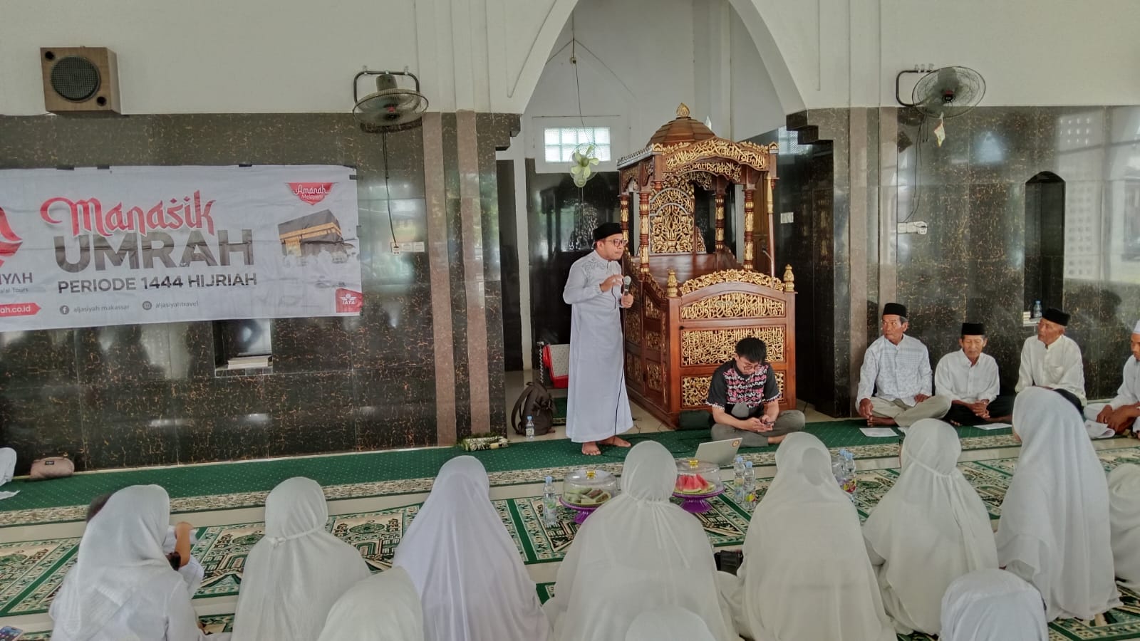Manasik di Topoyo, Al Jasiyah Sulbar Berangkat 1 Maret