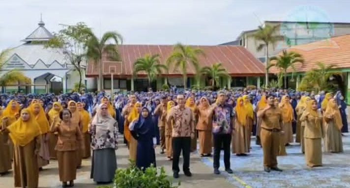 BNNP Sulsel Kunker ke SMPN 2 Barombong