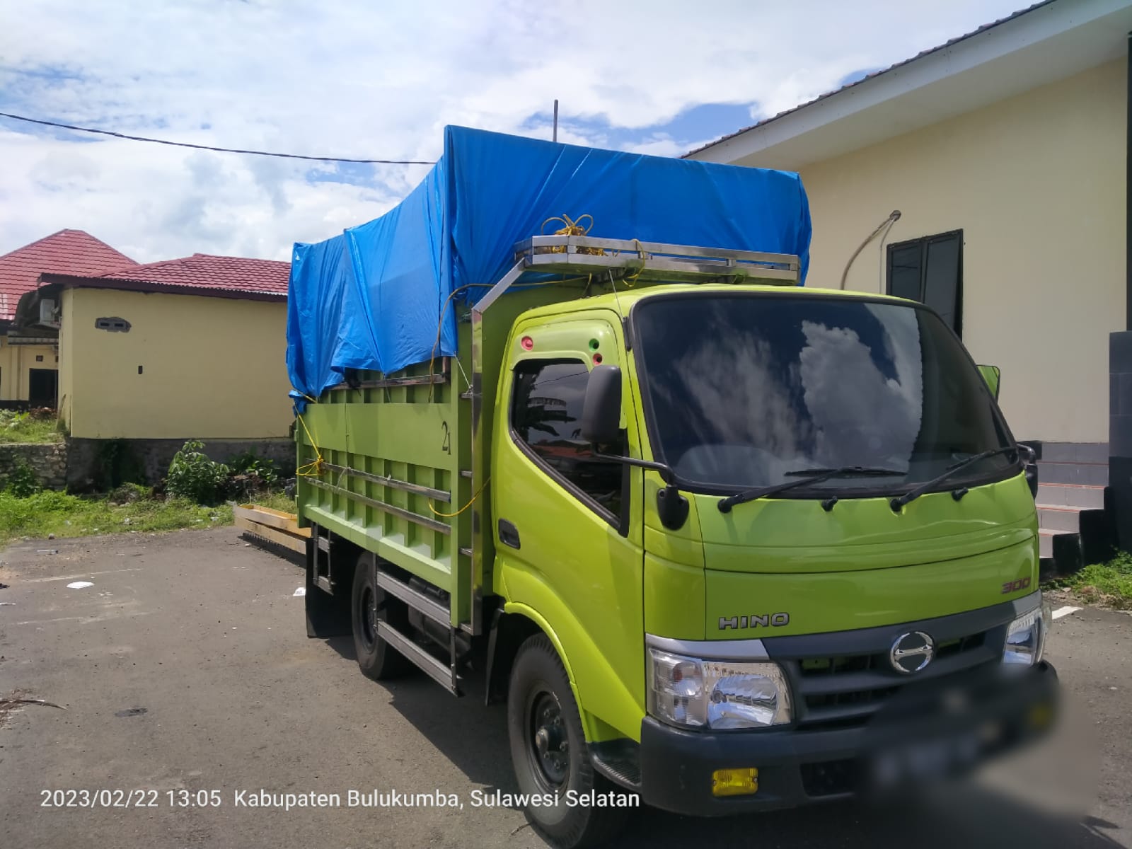 Polisi Proses Penemuan Mobil Truk Muat Solar