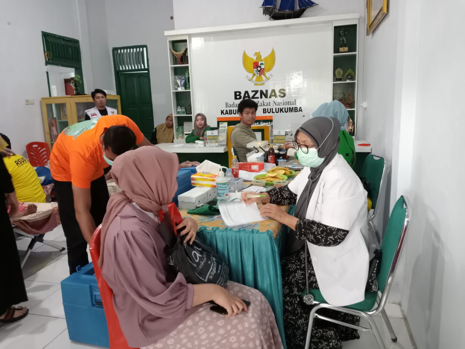 Baznas-PMI Gelar Donor Darah