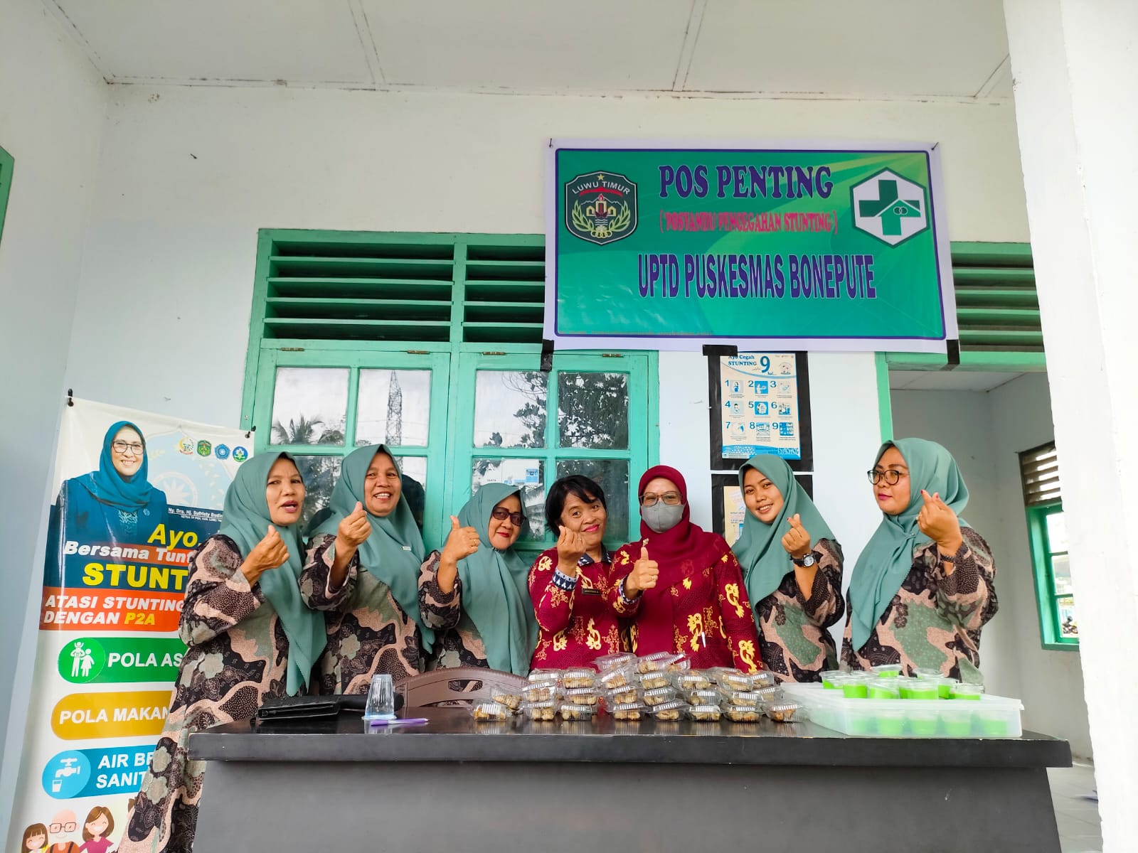 Pospenting UPTD PKM Lakukan Pemeriksaan