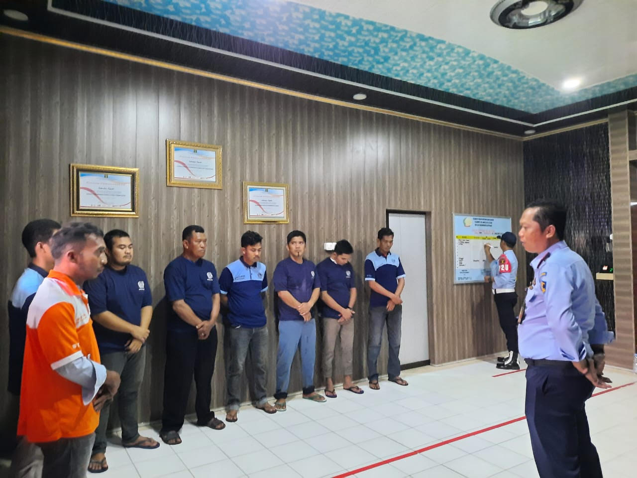 Sembilan WBP Rutan Jalani Asimilasi