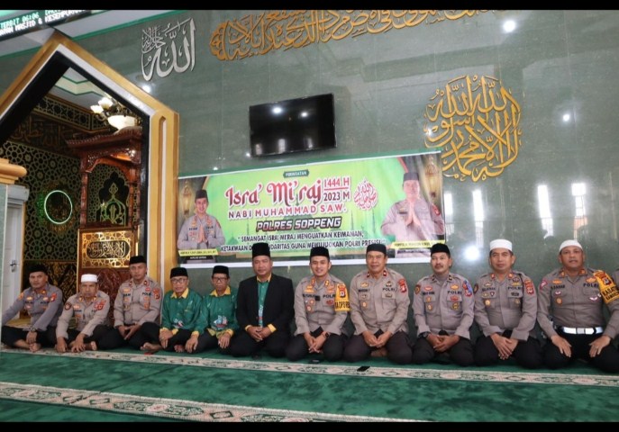 Ketua Baznas Ceramah Isra Mi’raj di Mapolres