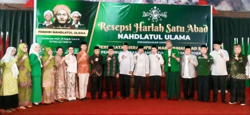 Harlah NU Dirangkai Isra Mi’raj di Makale