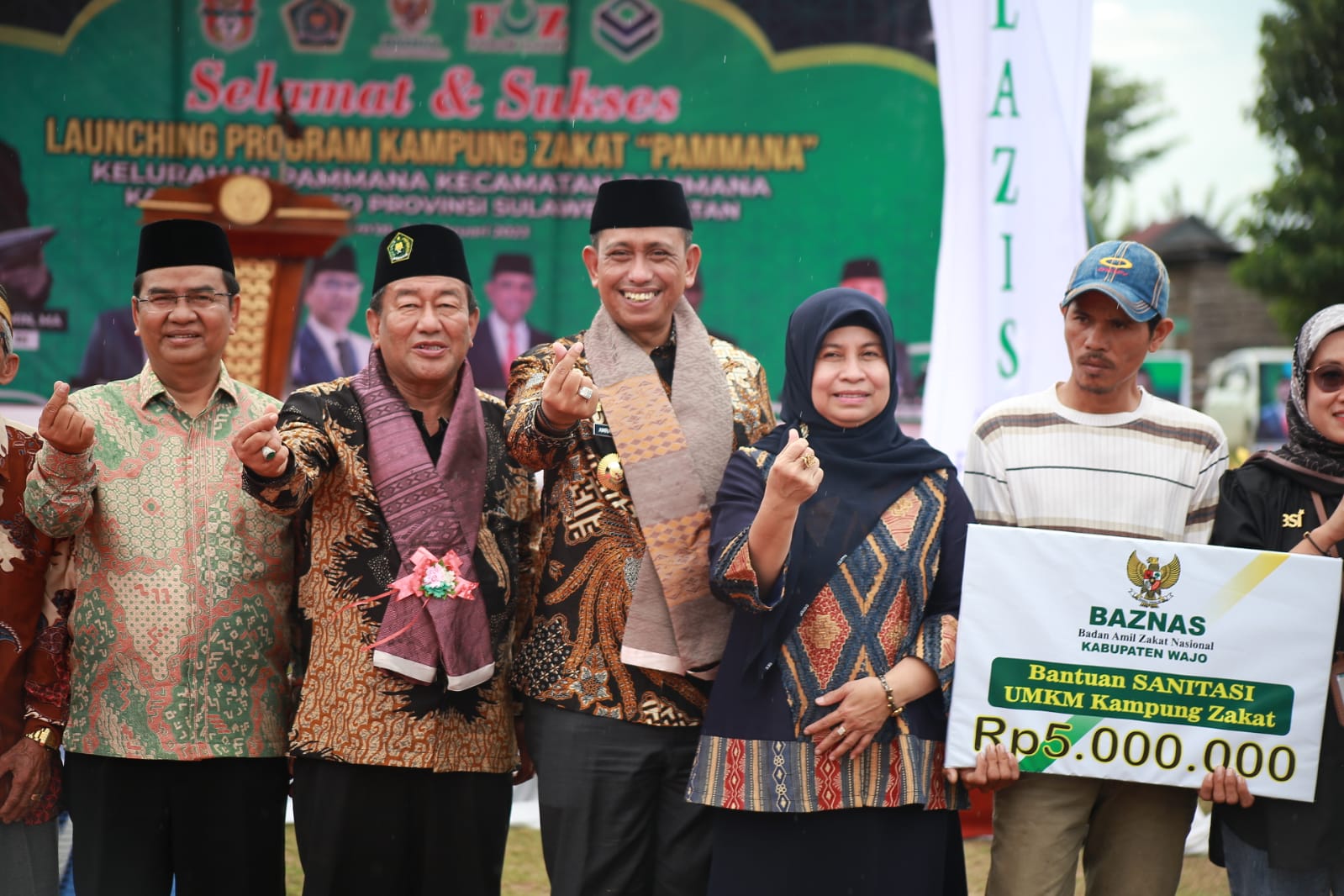Pammana Disulap Jadi Kampung Zakat