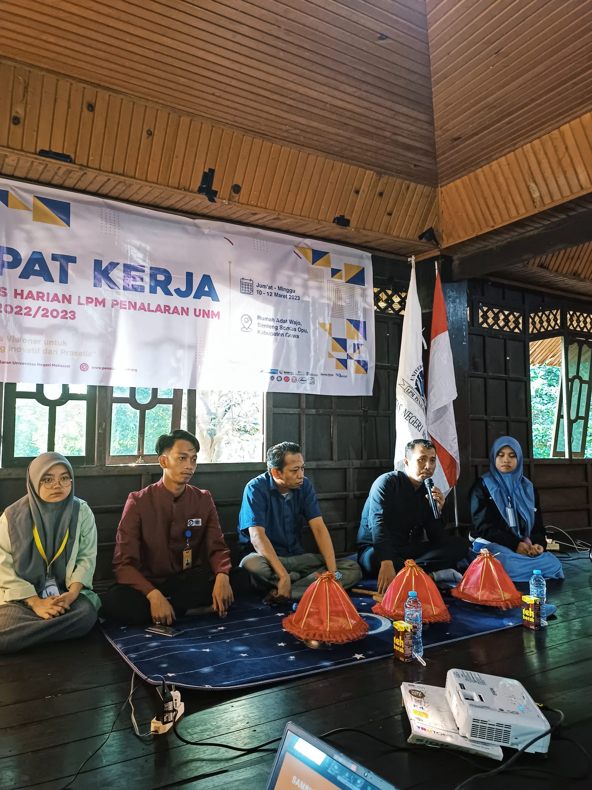 Resolusi Program Kerja Visioner di Raker Pengurus Harian LPM Penalaran UNM