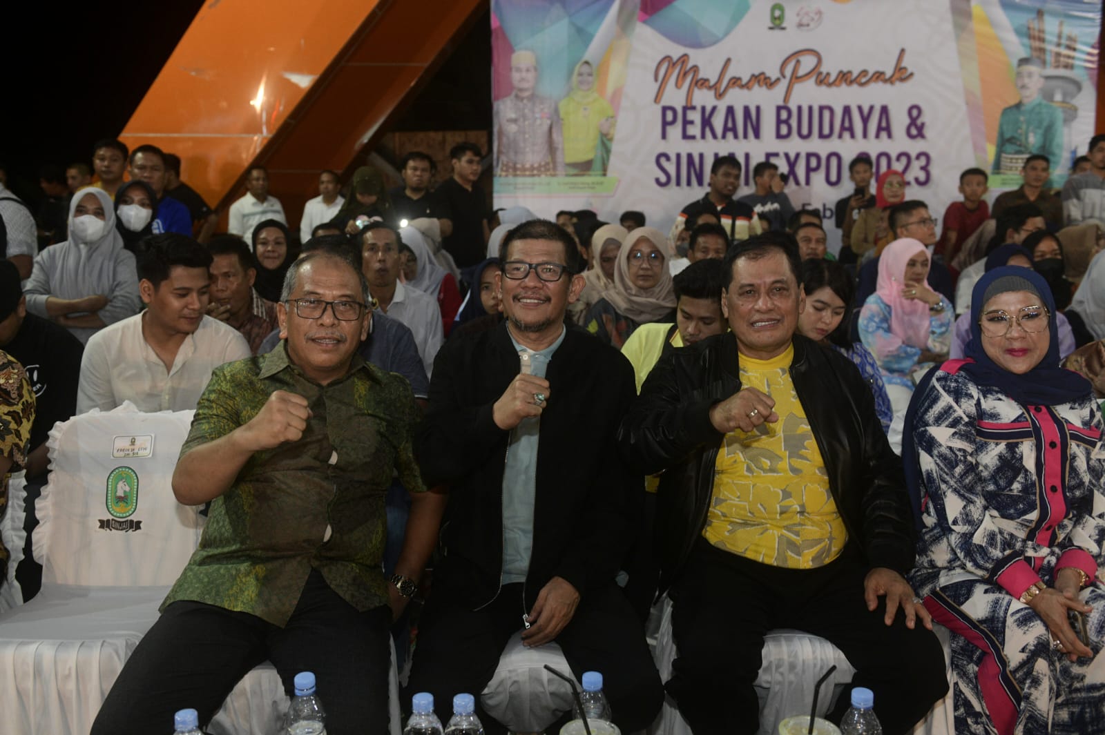 Azhar Arsyad Diapit Tokoh Golkar NH dan IAS
