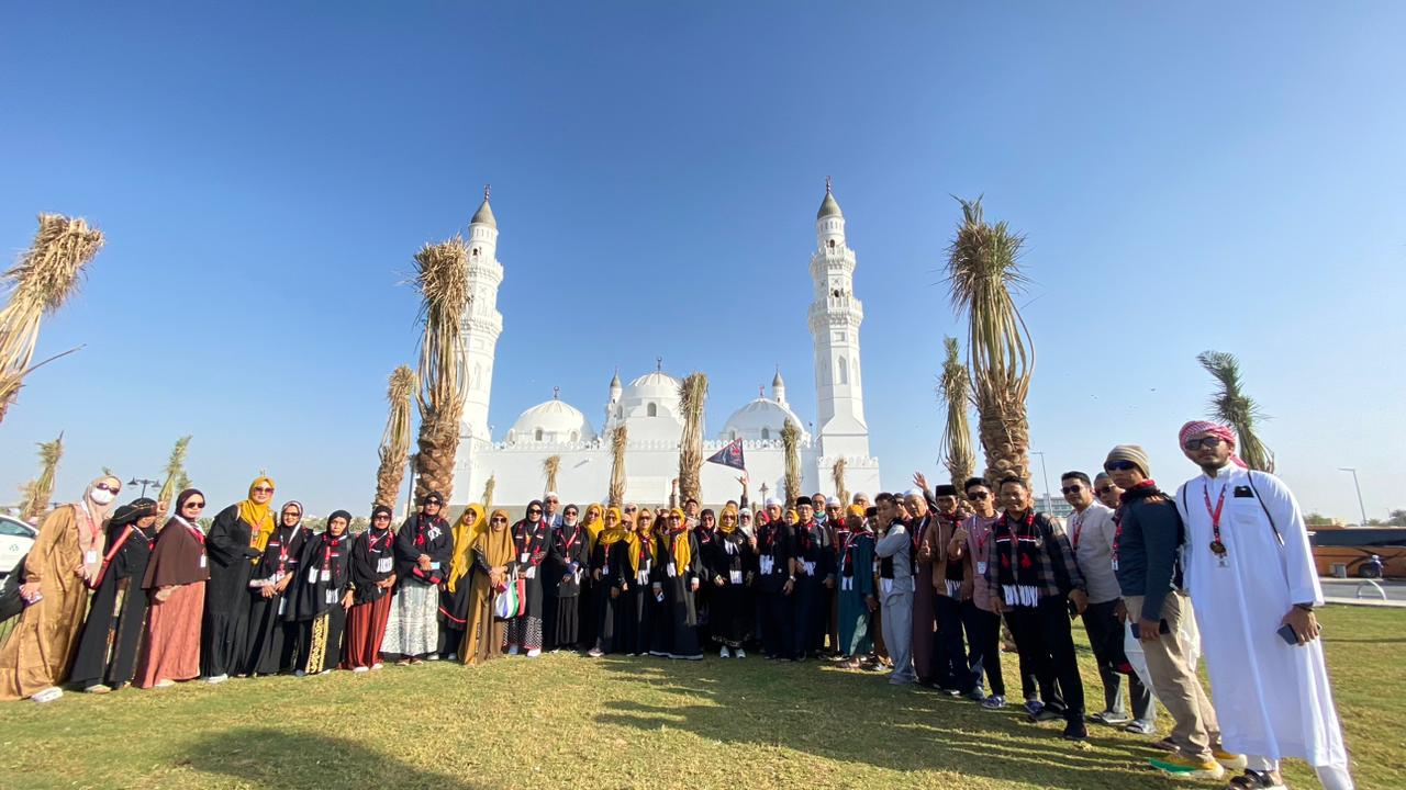 Jamaah Al Jasiyah Ziarahi Tempat Bersejarah di Madinah
