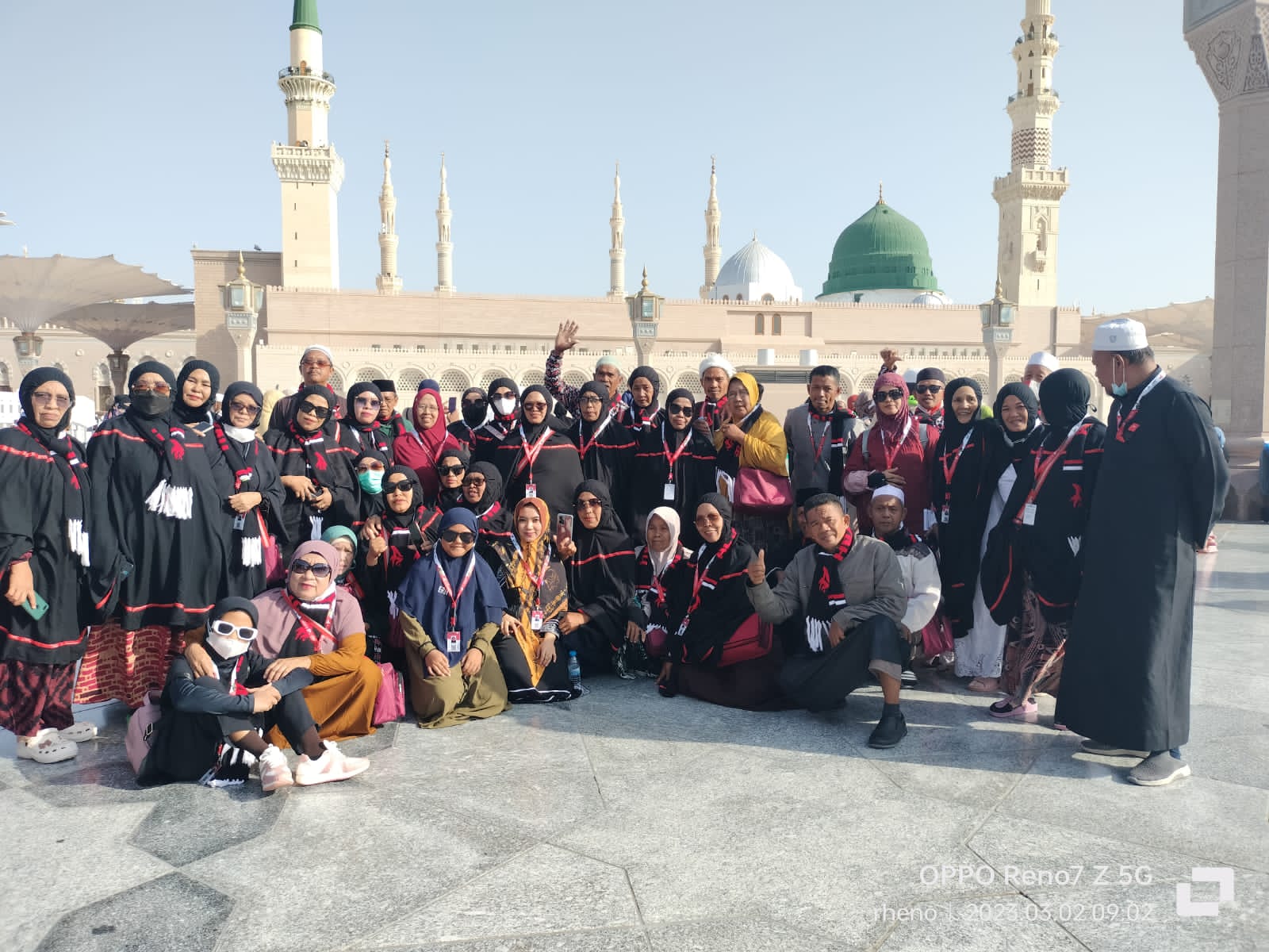 Jamaah Umrah Al Jasiyah Sulbar Tiba di Madinah