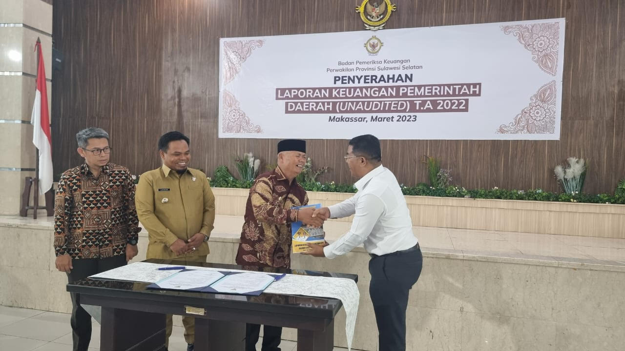 MB Serahkan LKPD Unaudited ke BPK