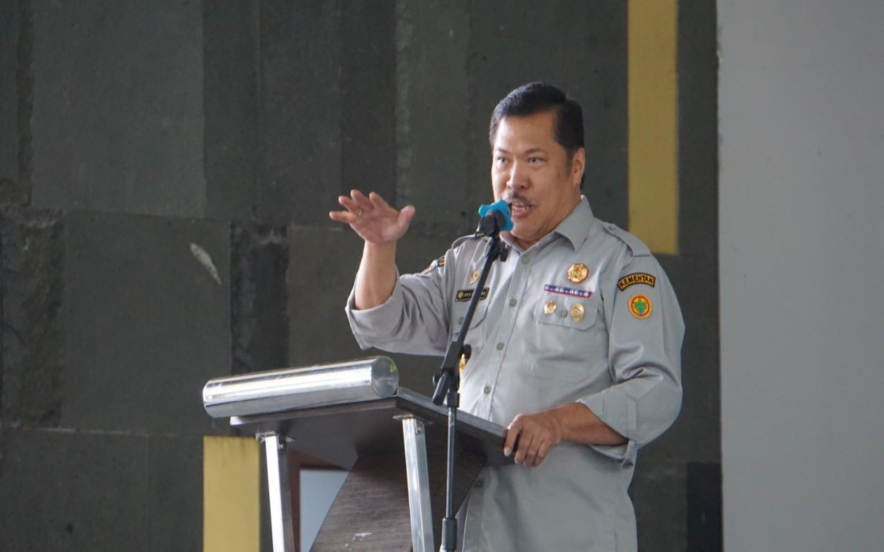 Irjen Kementan Kawal  Panen Raya Padi di Maros