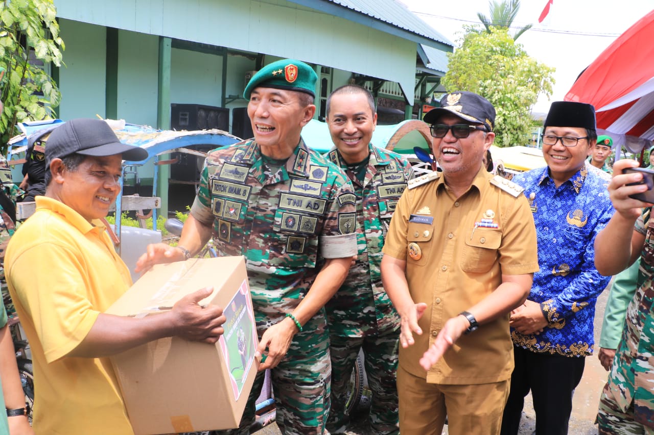 Bupati Lutim Sambut Kunker Pangdam di Palopo