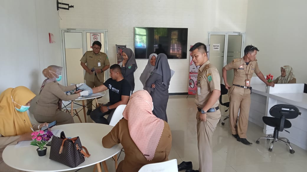 25 Pegawai Diskominfo Dapat Layanan Posbindu