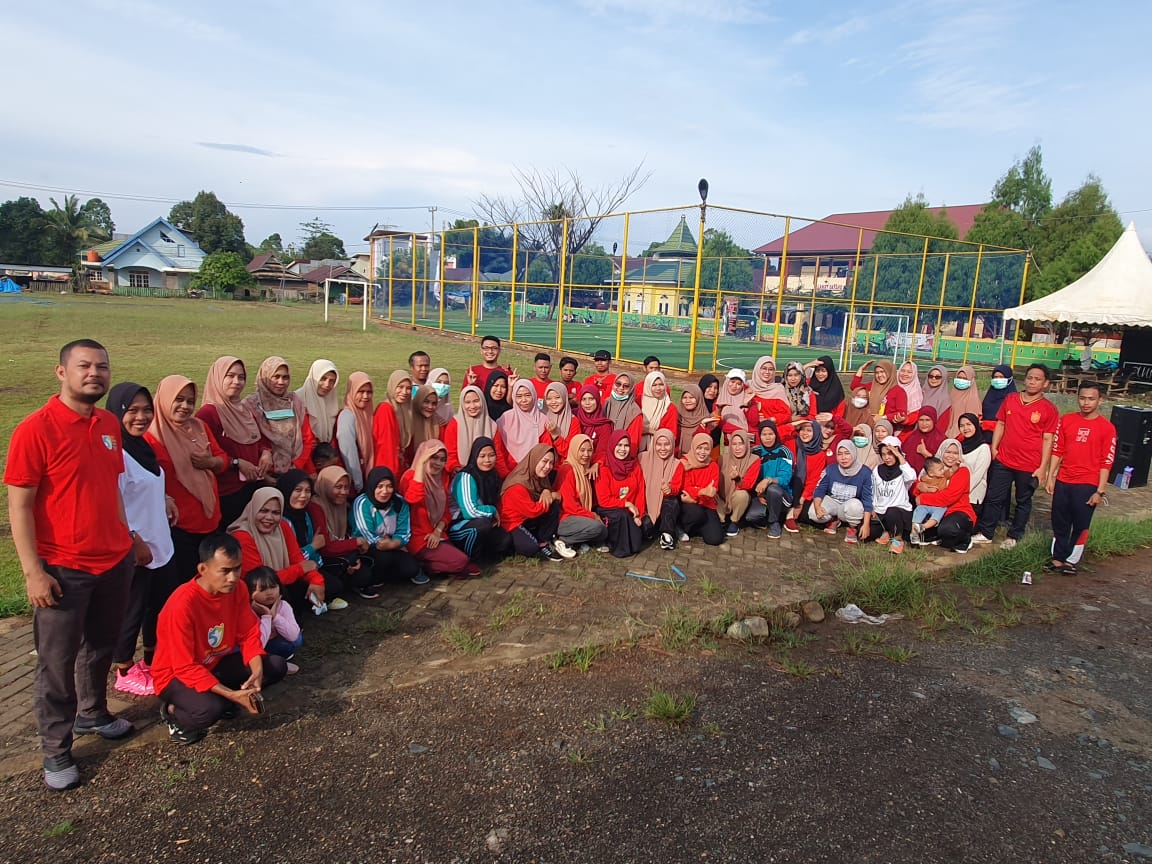 UPTD PKM Bantilang Gelar Senam Bersama