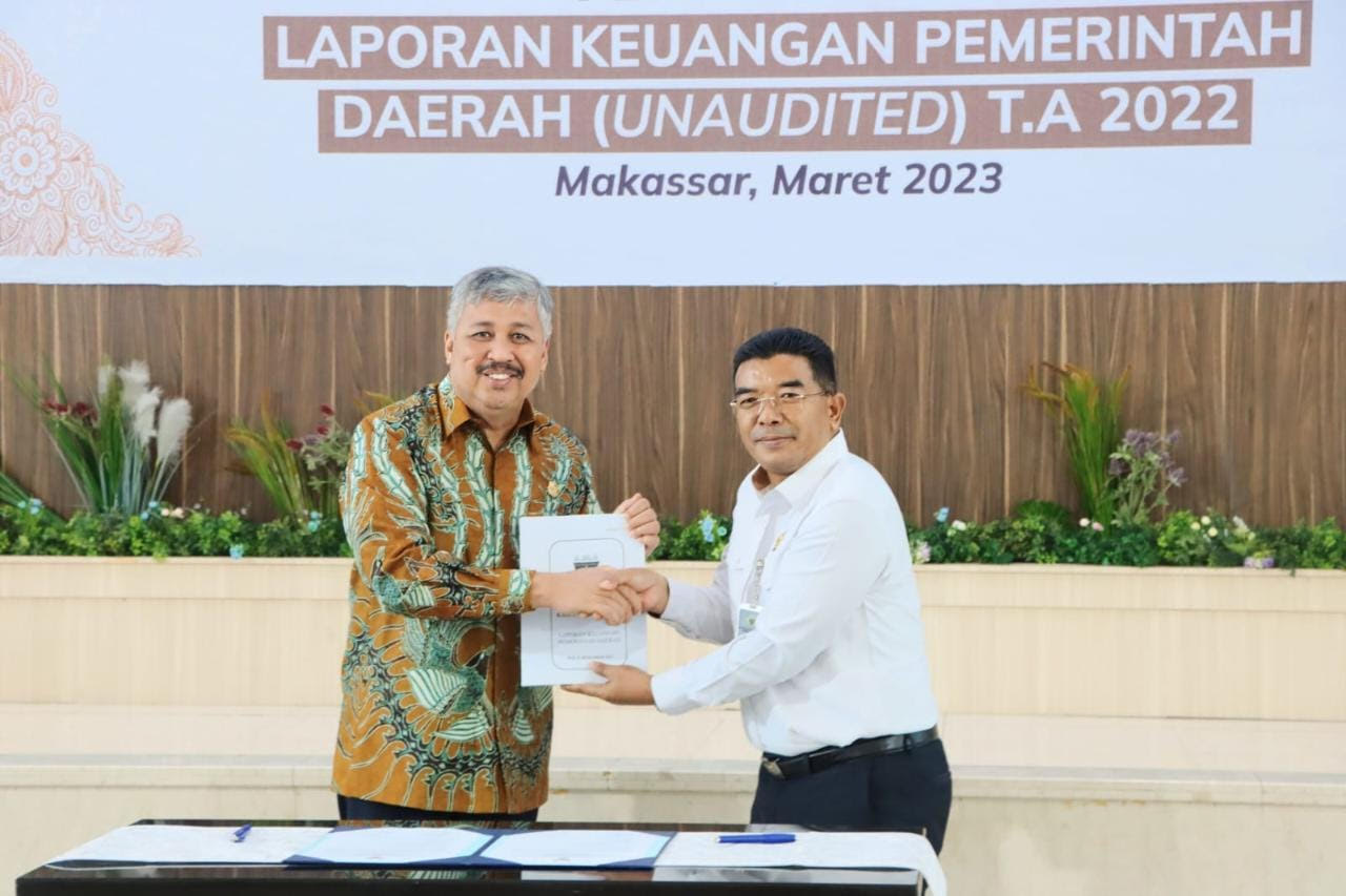 LKPD Pemkab Diserahkan ke BPK Sulsel
