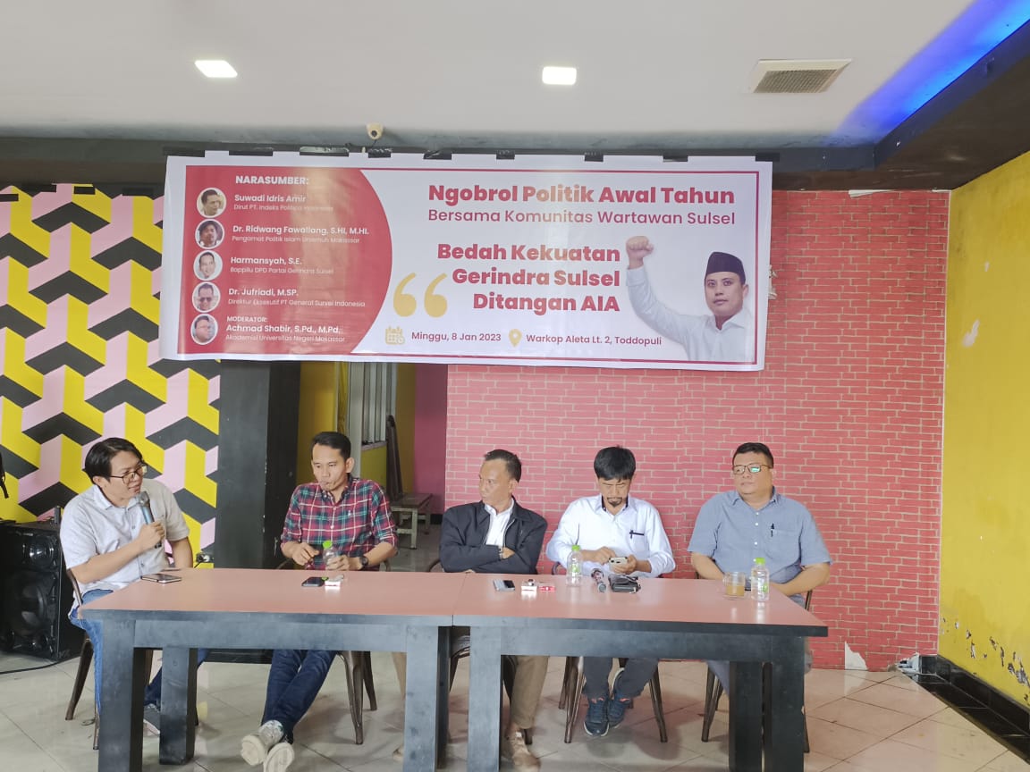 Gerindra Sulsel Permudah Proses Pencalegkan