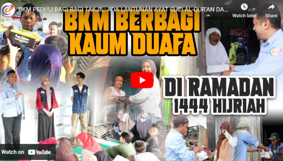 BKM Berbagi Kaum Duafa di Perkampungan Pemulung