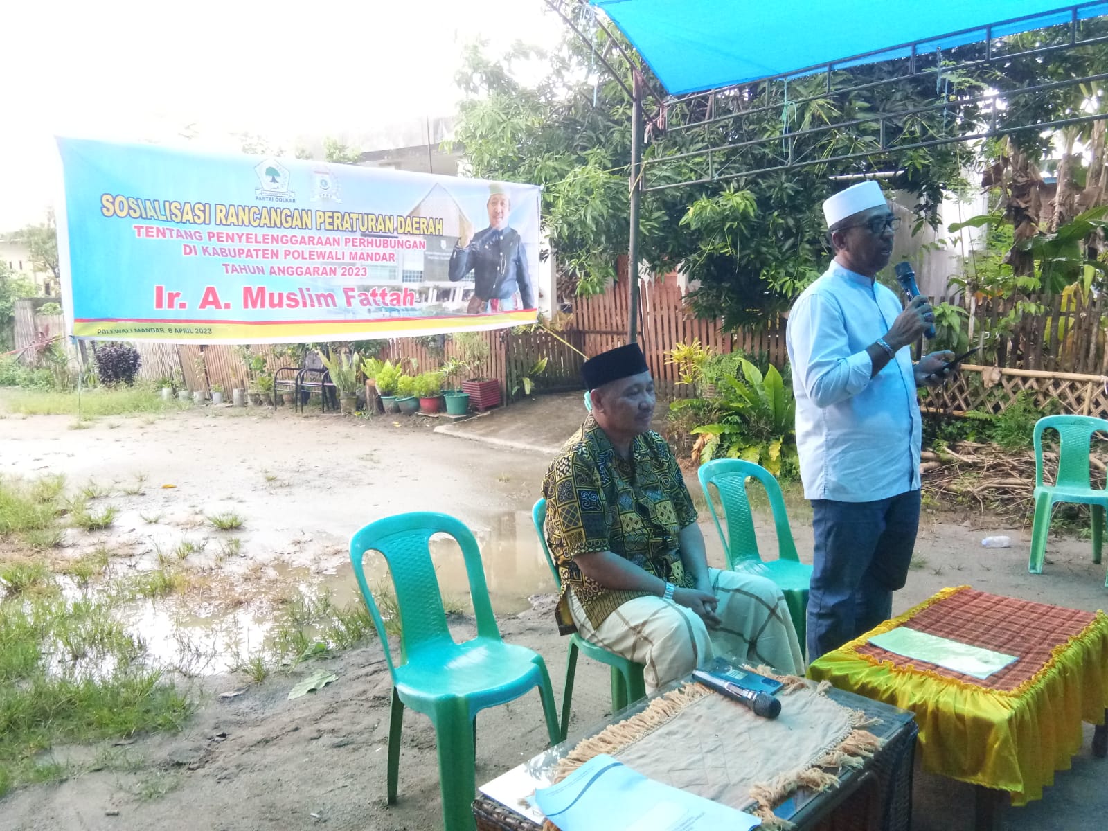 Muslim Fattah Sosialisasikan Ranperda Penyelenggaraan Perhubungan