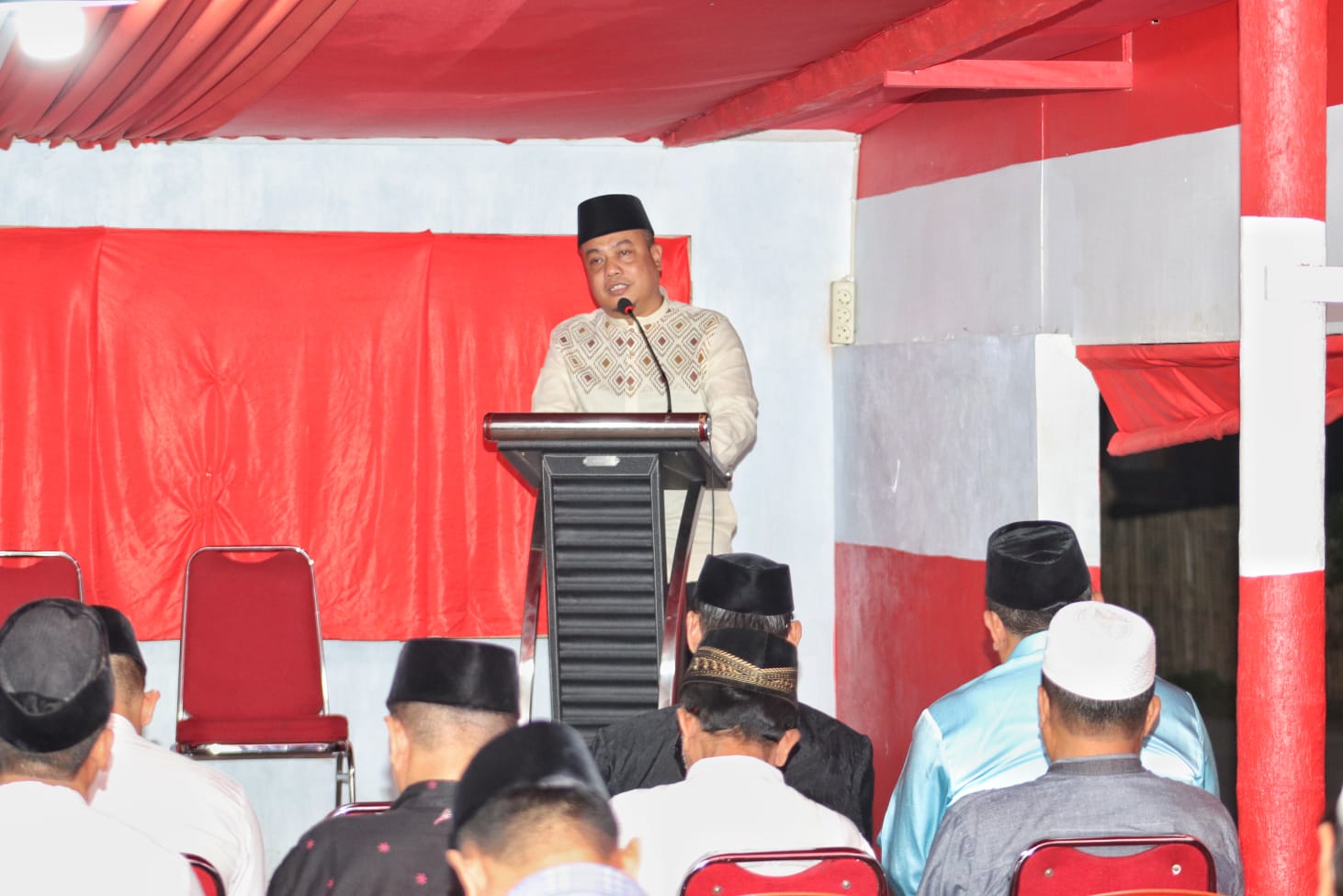 Ta’ziah Malam Ke7 Rapsel Ali, Sekda Mesdiyono Wakili Keluarga Haturkan Maaf dan Terima Kasih Kepada Semua Pihak