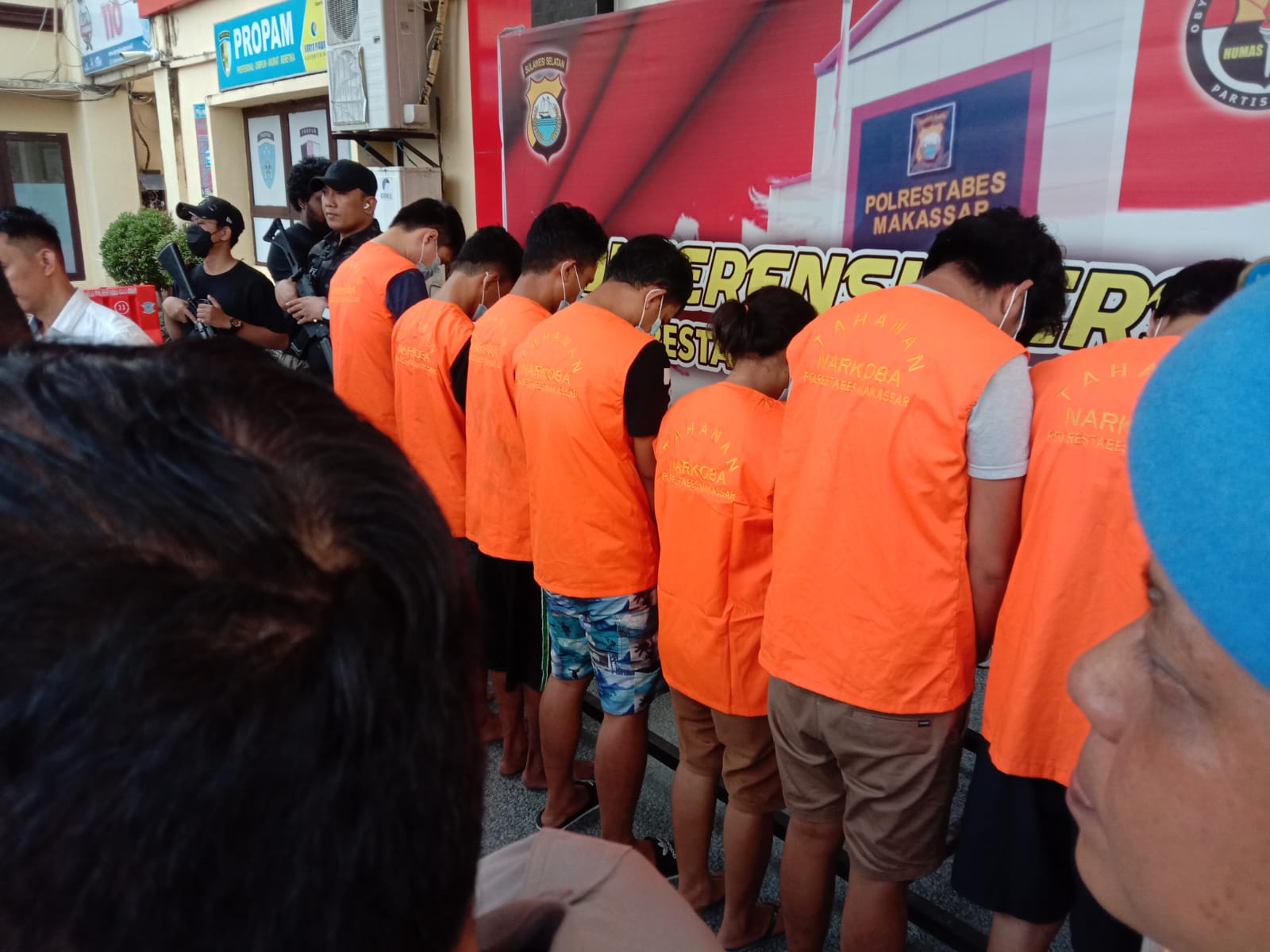 Polisi Ungkap Peredaran Narkoba dan Ganja
