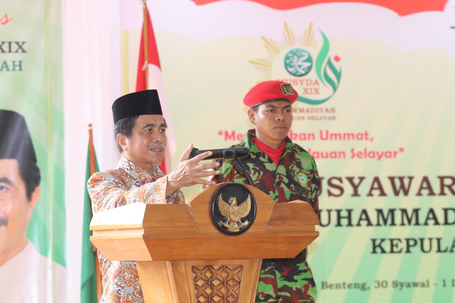 Musyda Muhammadiyah ke XIX, Wabup Saiful Arif Harapkan Kader Jadi Pelopor Terciptanya Situasi Politik Yang Damai