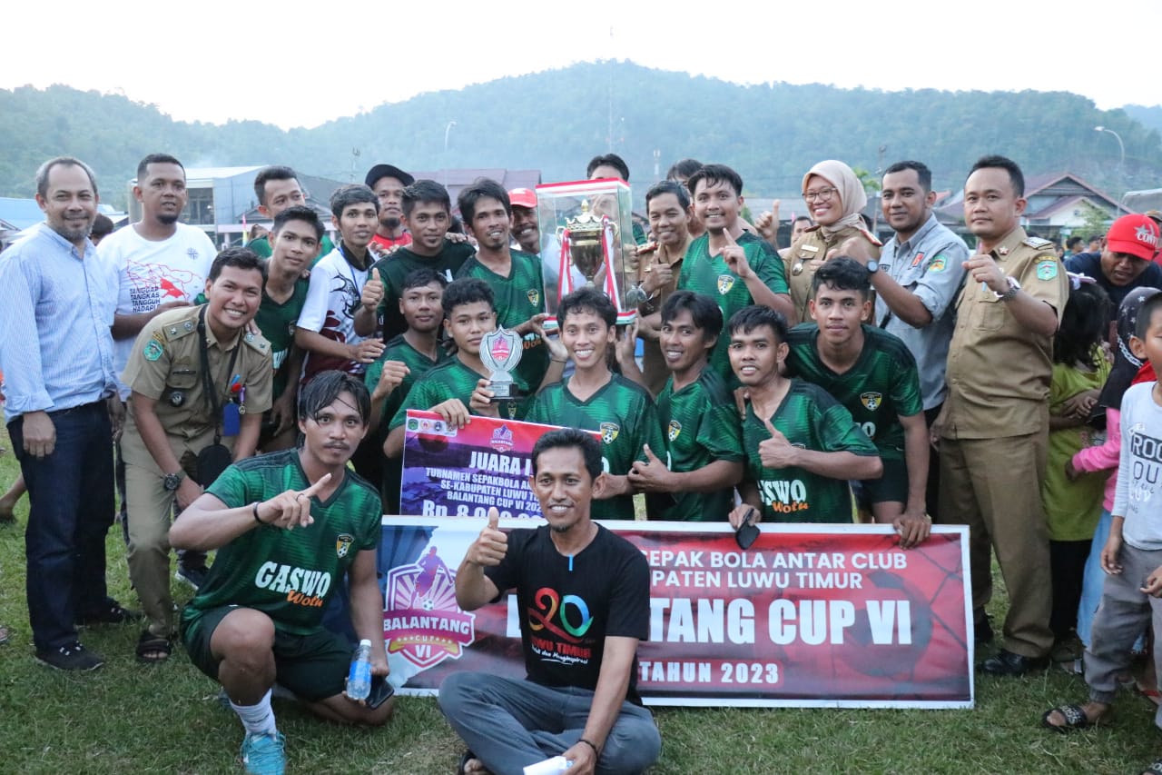 Gaswo FC Kampiun Balantang Cup VI