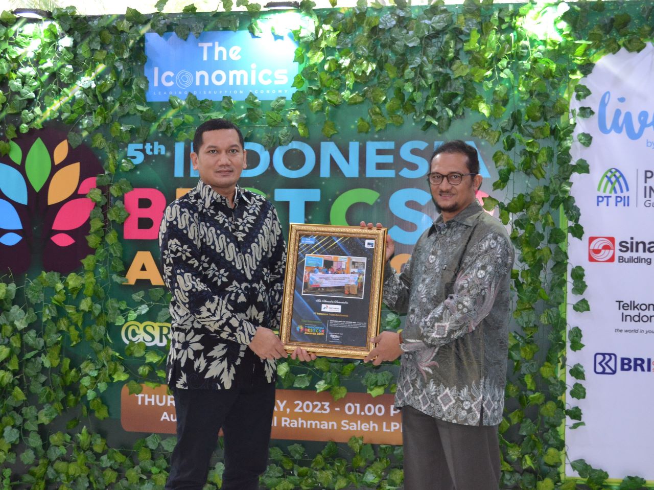 PTK Raih Penghargaan Indonesia Best CSR Awards 2023