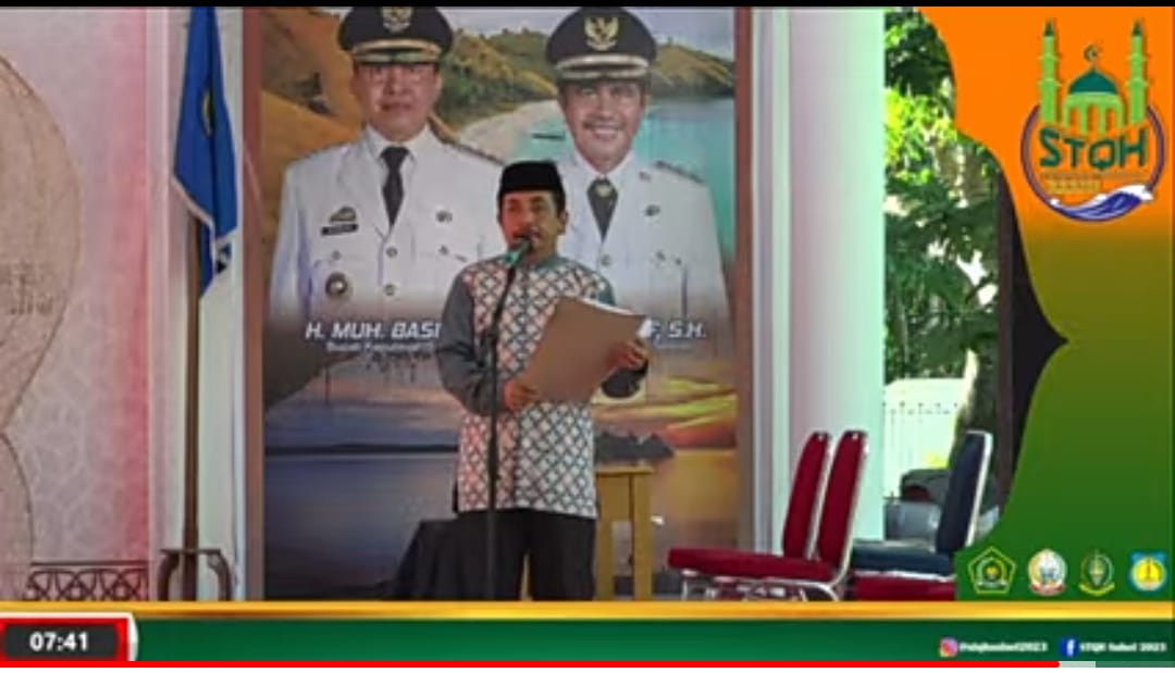 Sekretaris Dewan Hakim Umumkan Peserta Finalis