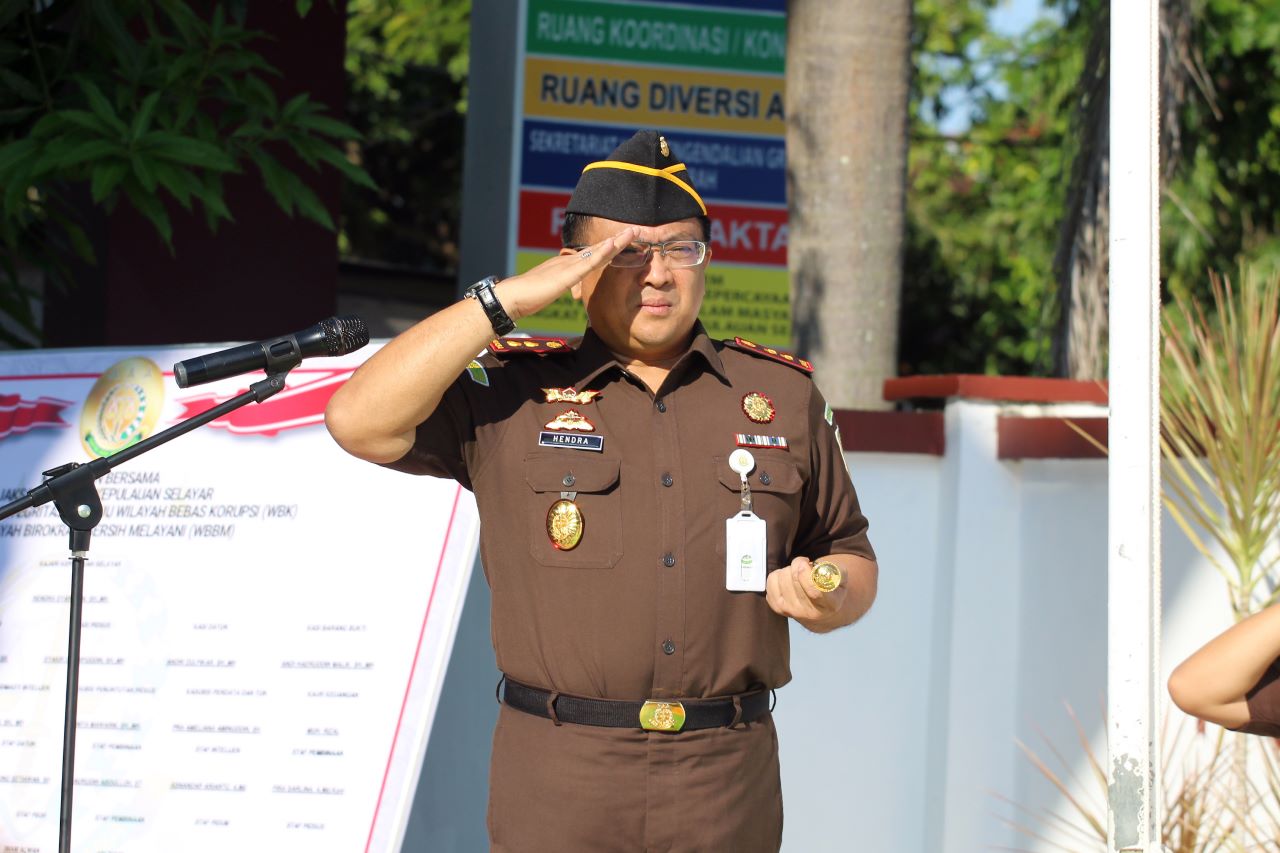 Kejari Selayar Wujudkan Zona Integritas WBBM
