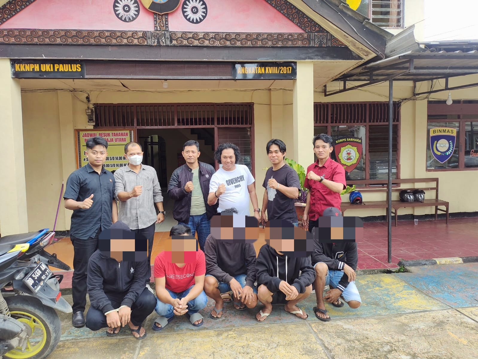 Lima Pelaku Pengeroyokan Disel