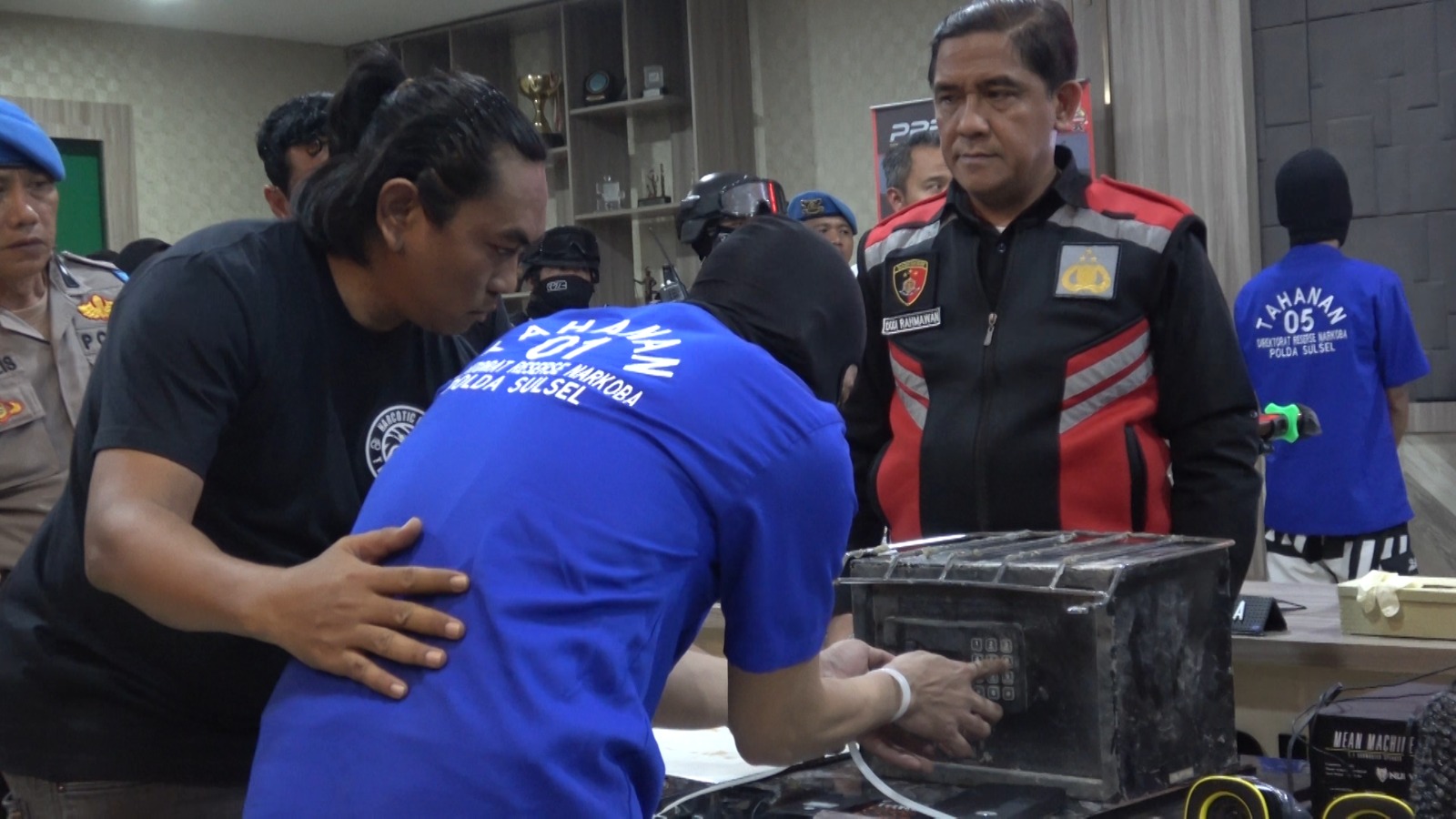 Narkoba Asal Malaysia Disimpan  di Brankas dalam Kampus