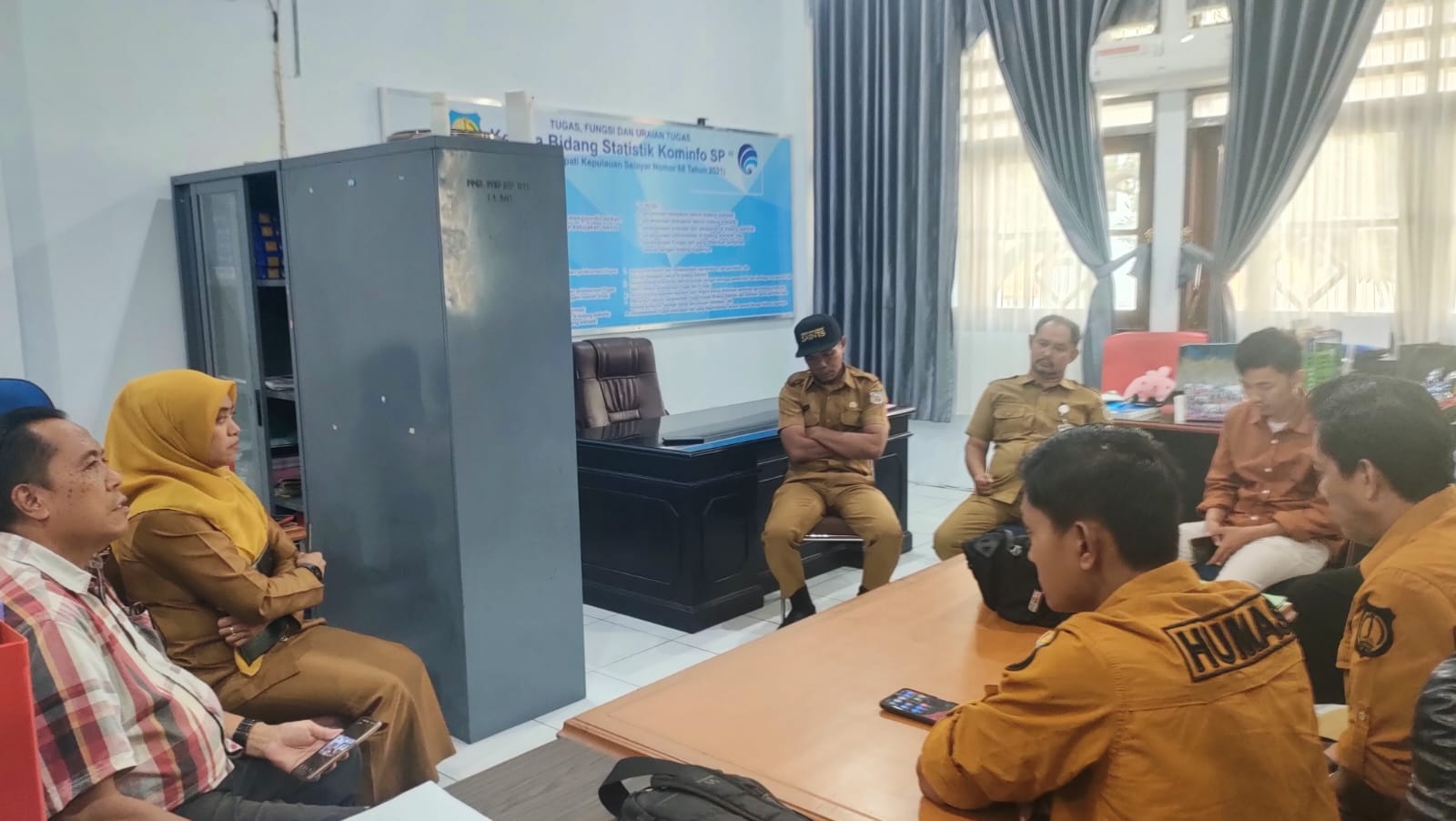 Humas Diskominfo Selayar Matangkan Persiapan Jelang Pelaksanaan Bimtek Penguatan Kapasitas Bagi PPID