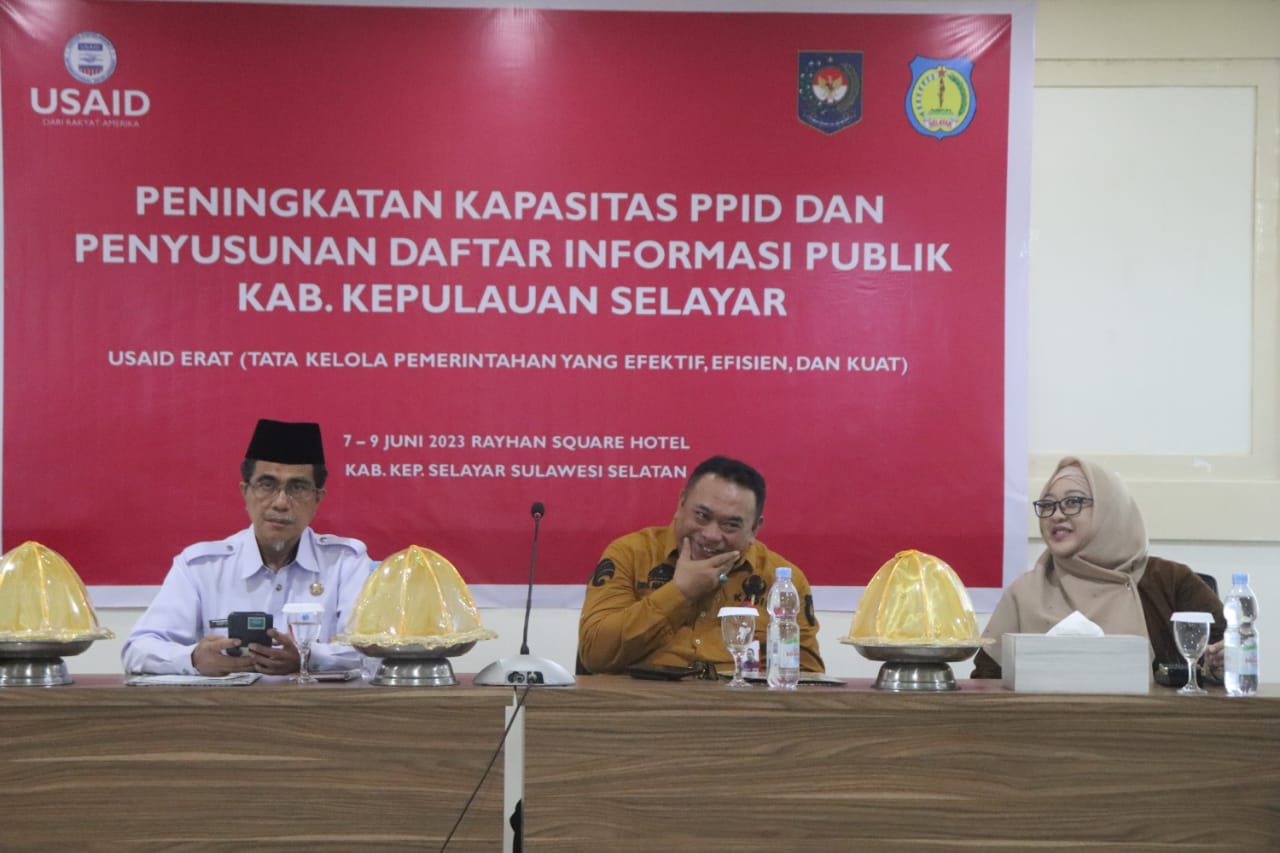 Diskominfo Statistik dan Persandian Selayar Gelar Bimtek Peningkatan Kapasitas PPID