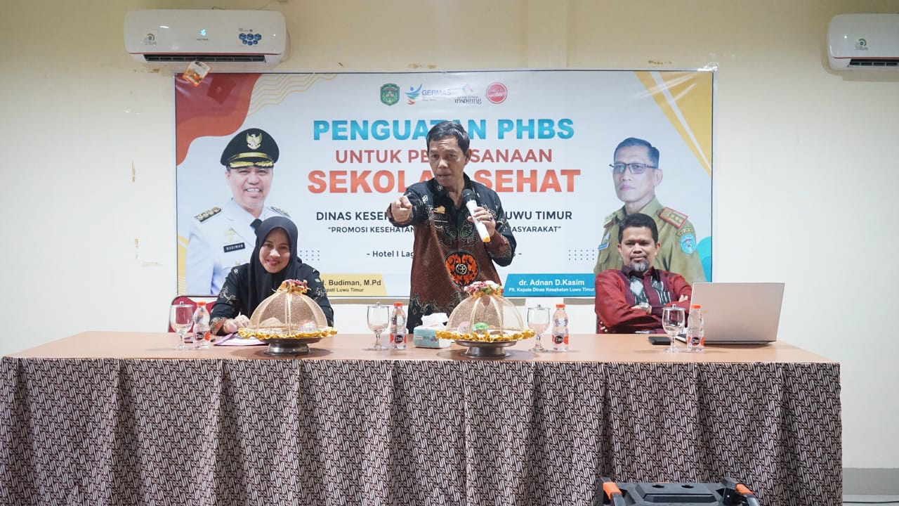 Dinkes Gelar Penguatan PHBS Untuk Sekolah Sehat