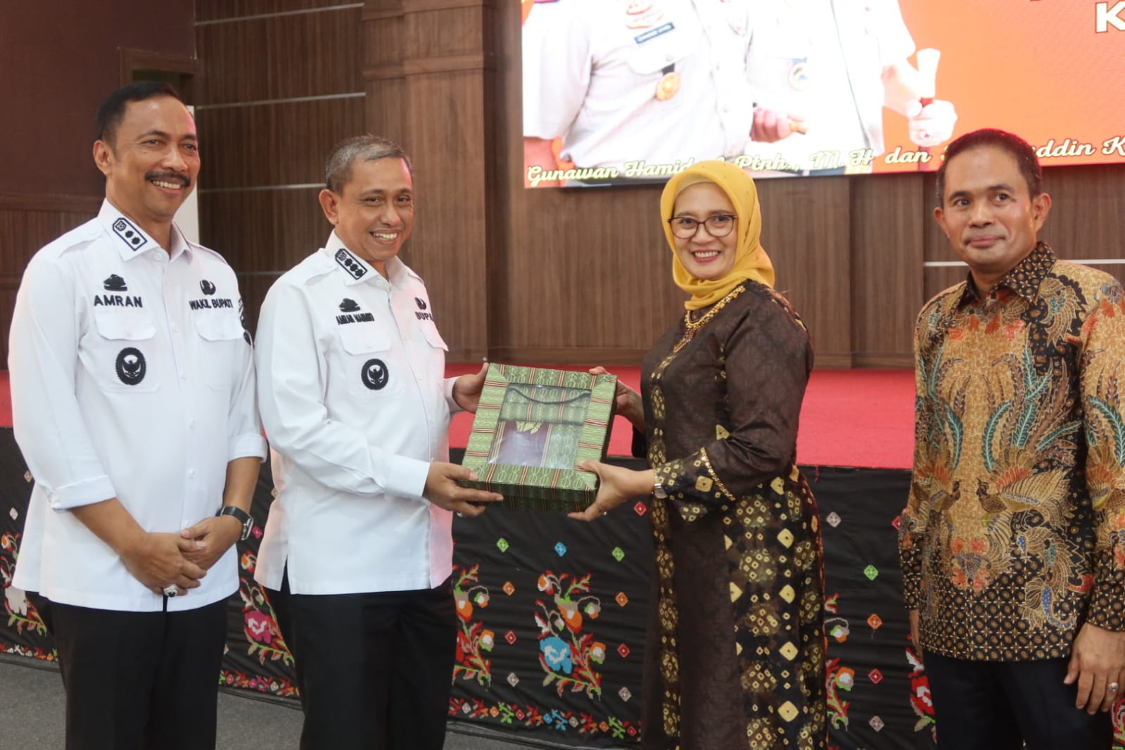 Duo Amran Lepas Sambut Kakan ATR/BPN