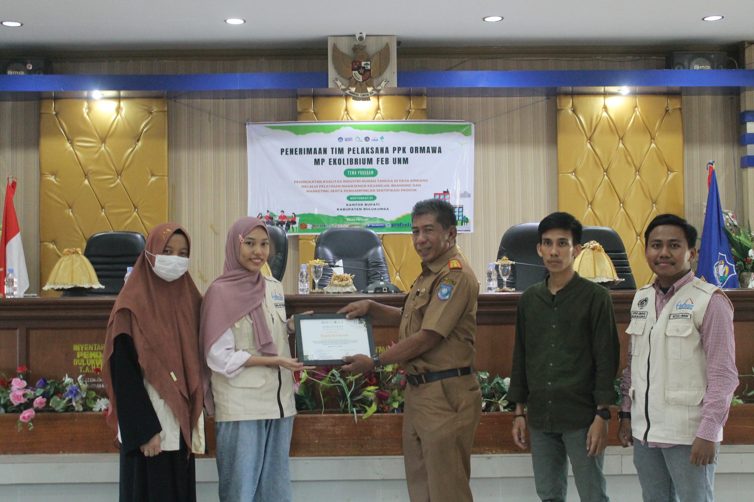 Pemkab Bulukumba Apresiasi Kehadiran MP Ekolibrium FEB UNM di Kindang