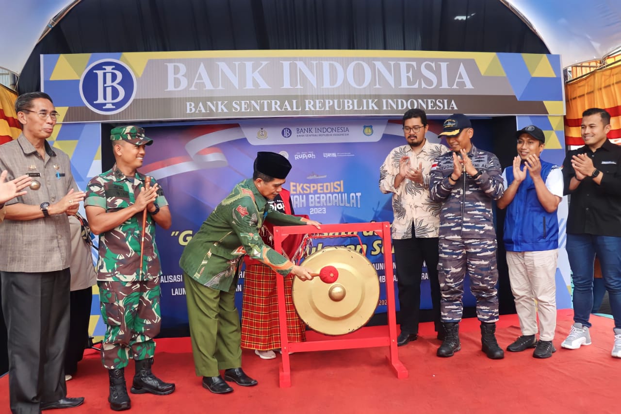 BI Bersama TNI Gelar Ekspedisi Rupiah Berdaulat (ERB) 2023 di Selayar