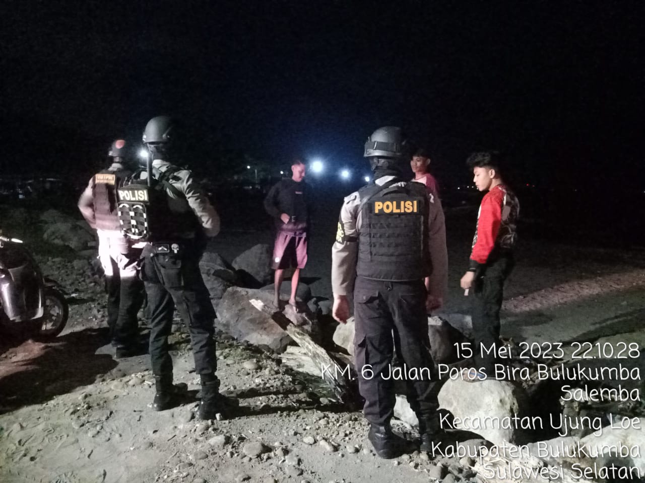 Polisi Patroli Ciptakan Rasa Aman