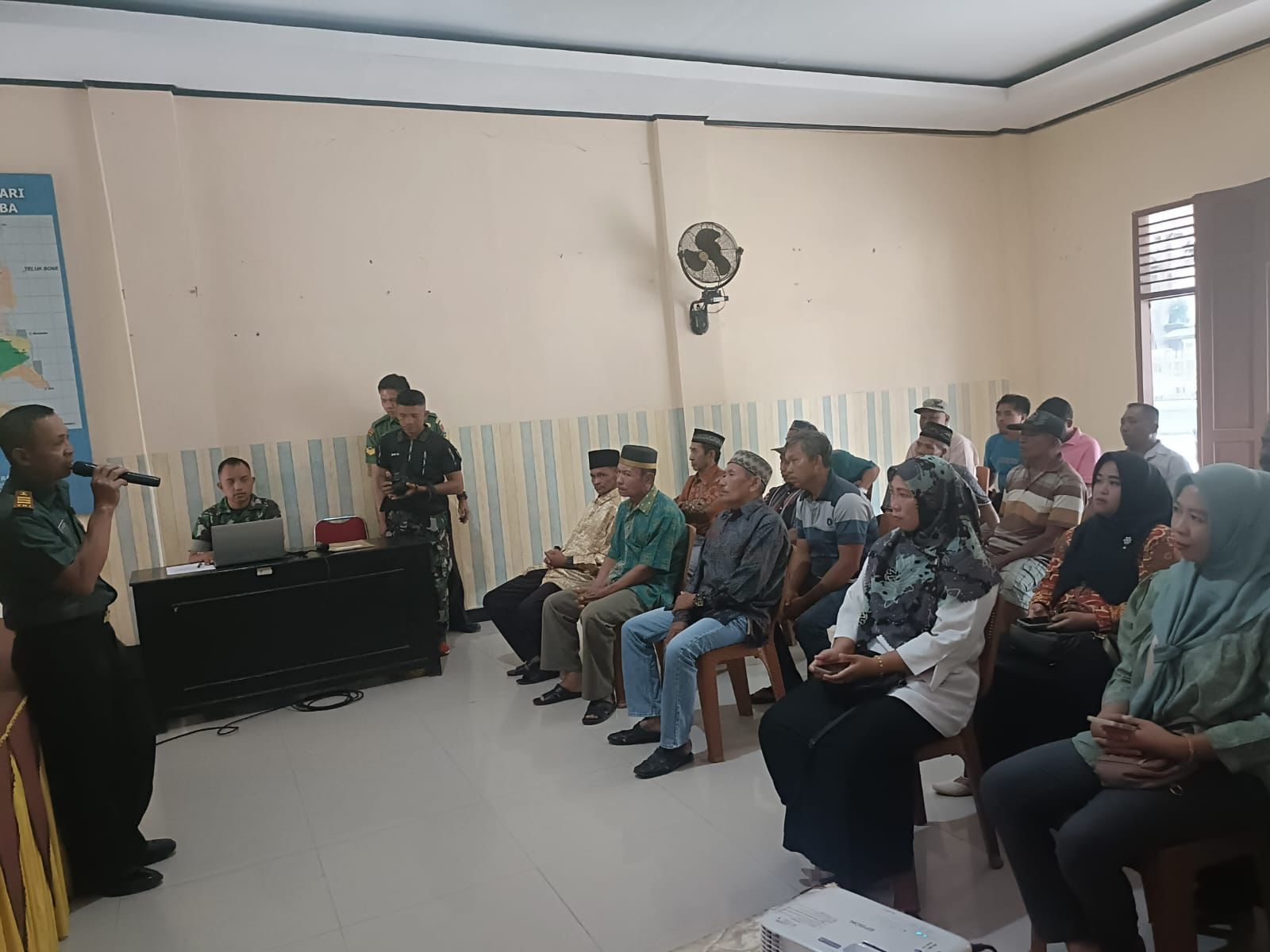 Satgas TMMD Penyuluhan Wawasan Kebangsaan