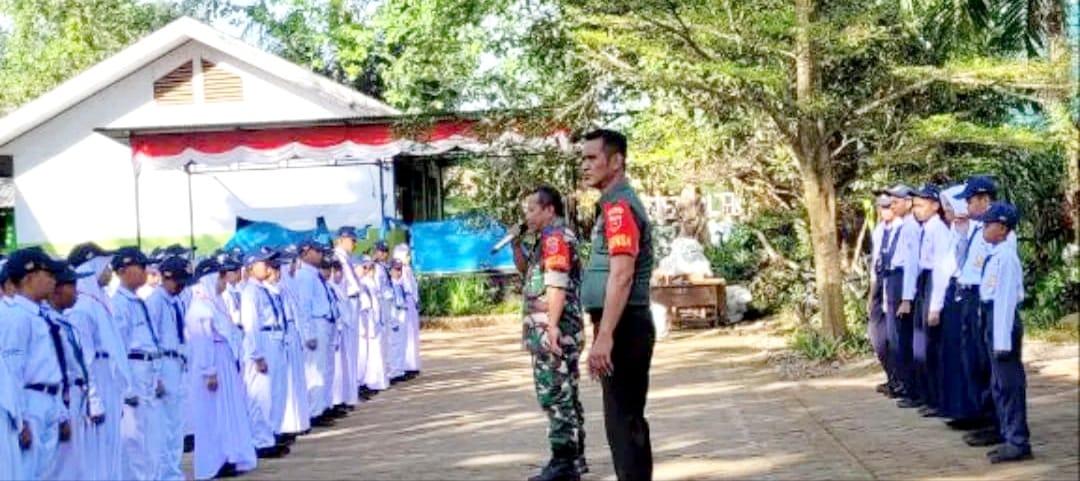 Pelajar SMPN 2 Pattallassang Dibekali Sikap Bela Negara