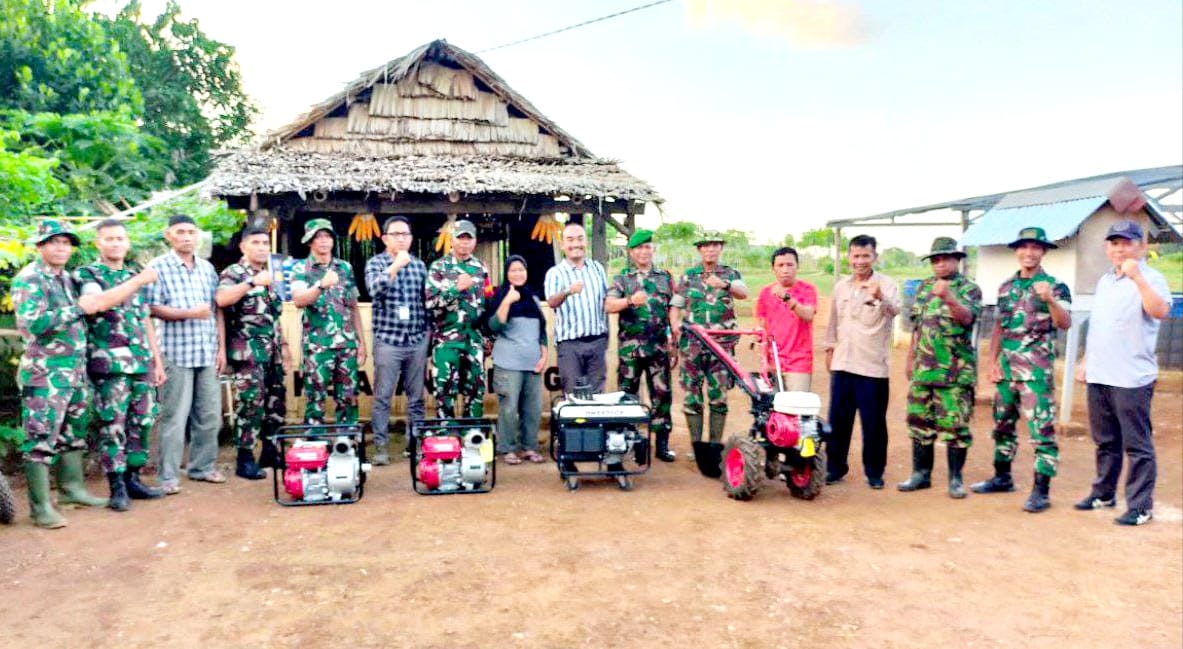 Tim Wasev BI Apresiasi Lokasi Ketahanan Pangan Kodim 1409 Gowa