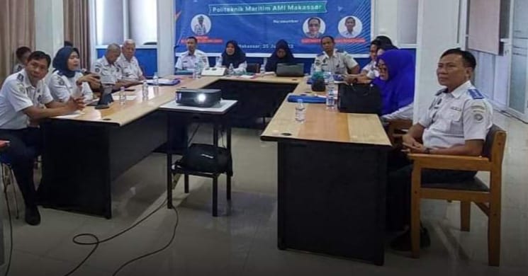Workshop Pemutakhiran Kurikulum Prodi Nautika Polimarim AMI Adaptasi Era Digital